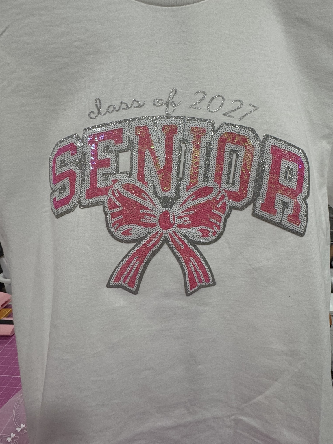 2027 Senior patch shirt by Mumorabilia