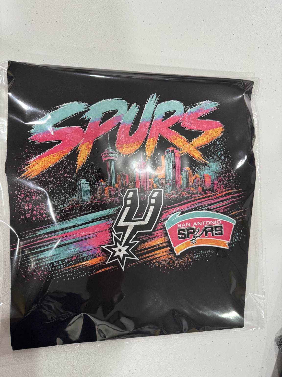 Neon Spurs custom shirt