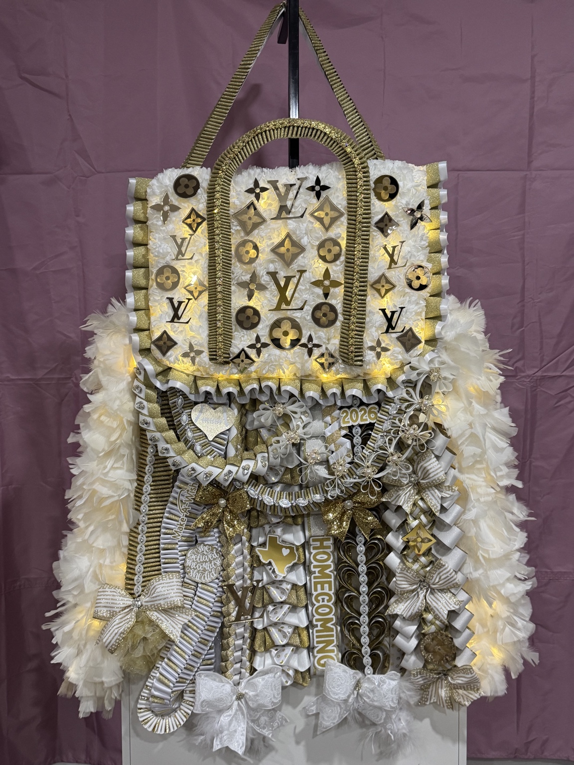 Custom Homecoming Mum example 2